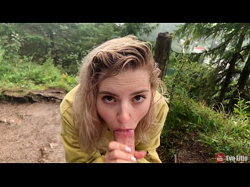 ❤️ Eva Elfi - Qız ictimai oral seksdən sonra cumu uddu Sadəcə porno bizdə ️❤